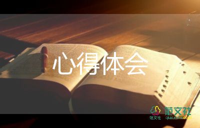 心得體會六百字精選5篇